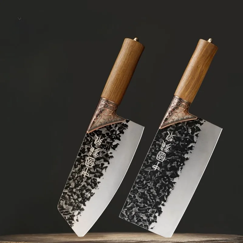

Hand Forged Kitchen Knife, High Grade Chinese Kitchen Knife, High Hardness Sharp Kitchen Knife