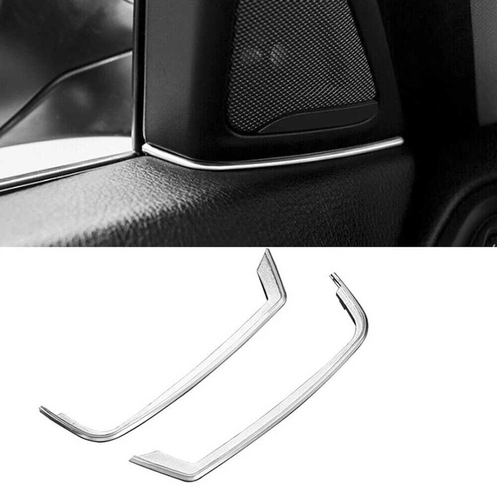 Transform Your Car Interior with Premium 2pcs Apillar Tweeter Speaker Gap Cover Trim for BMW 5 Series F10 2014 2016