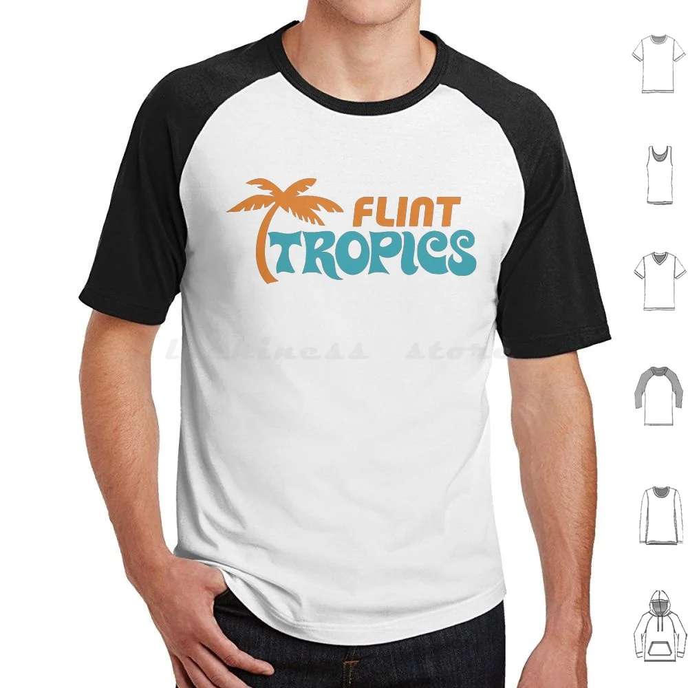 تي شيرت جيرسي من Flint Tropics (Semi-Pro) مقاس 6xl تي شيرت قطني رائع تي شيرت Flint Tropics شبه Pro شبه Pro Jackie Moon Aba #1