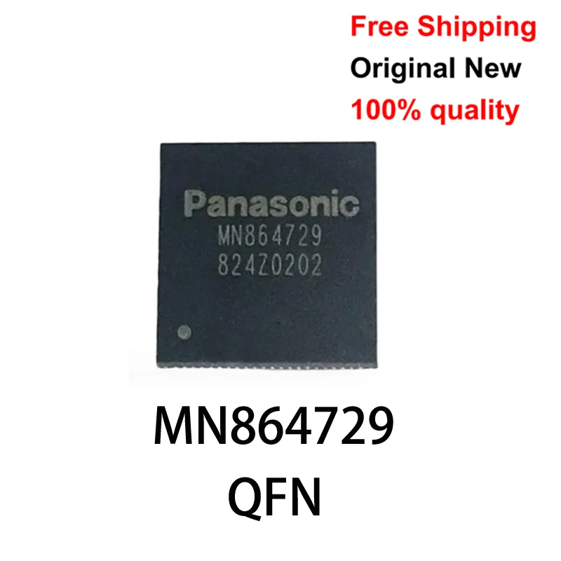 (1piece)100% New MN864729 QFN88 864729 for Suitable for HDMI chip PS5 PS4chip PS4 SLIM/PS4 PRO QFN control IC in stock