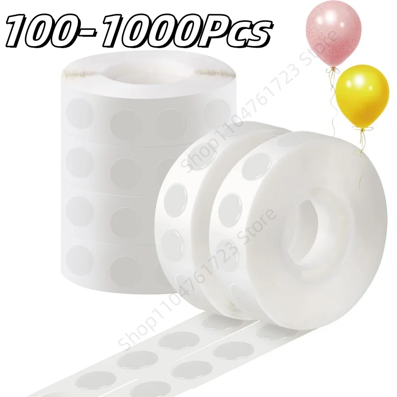 1/5/10 Rolls Double-sided Adhesive Dots Transparent Removable Balloon Adhesive Tape Glue Diy Craft Wedding Birthday Party Decor