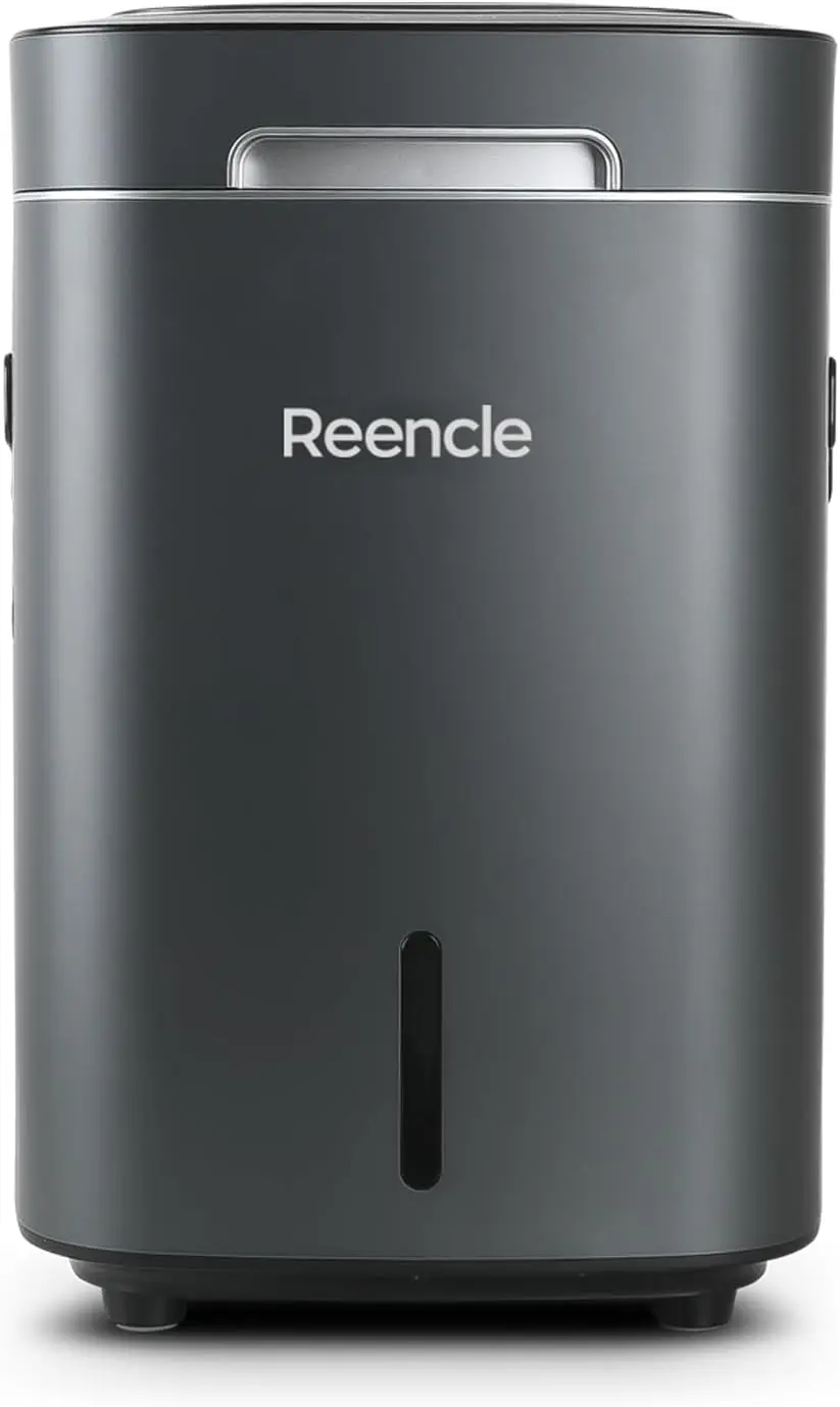 

Электрический кухонный композитор 14 л — без запаха, тихий, разлагает 2,2 фунта на каждый день, серебристый дизайн