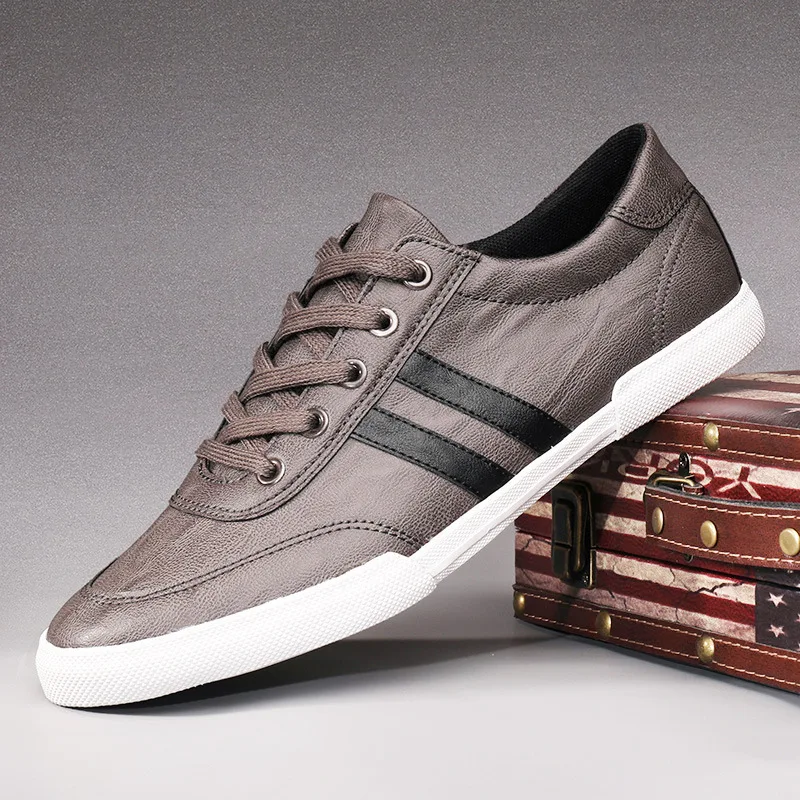 

Breathable Autumn Fashion Men Canvas Shoes Patchwork High Quality Spring Male Casual Sneakers Spring Casual Shoes