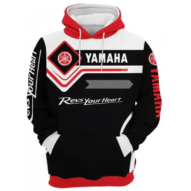 Yamaha sweatshirt 3D hoodie racing motorcycle