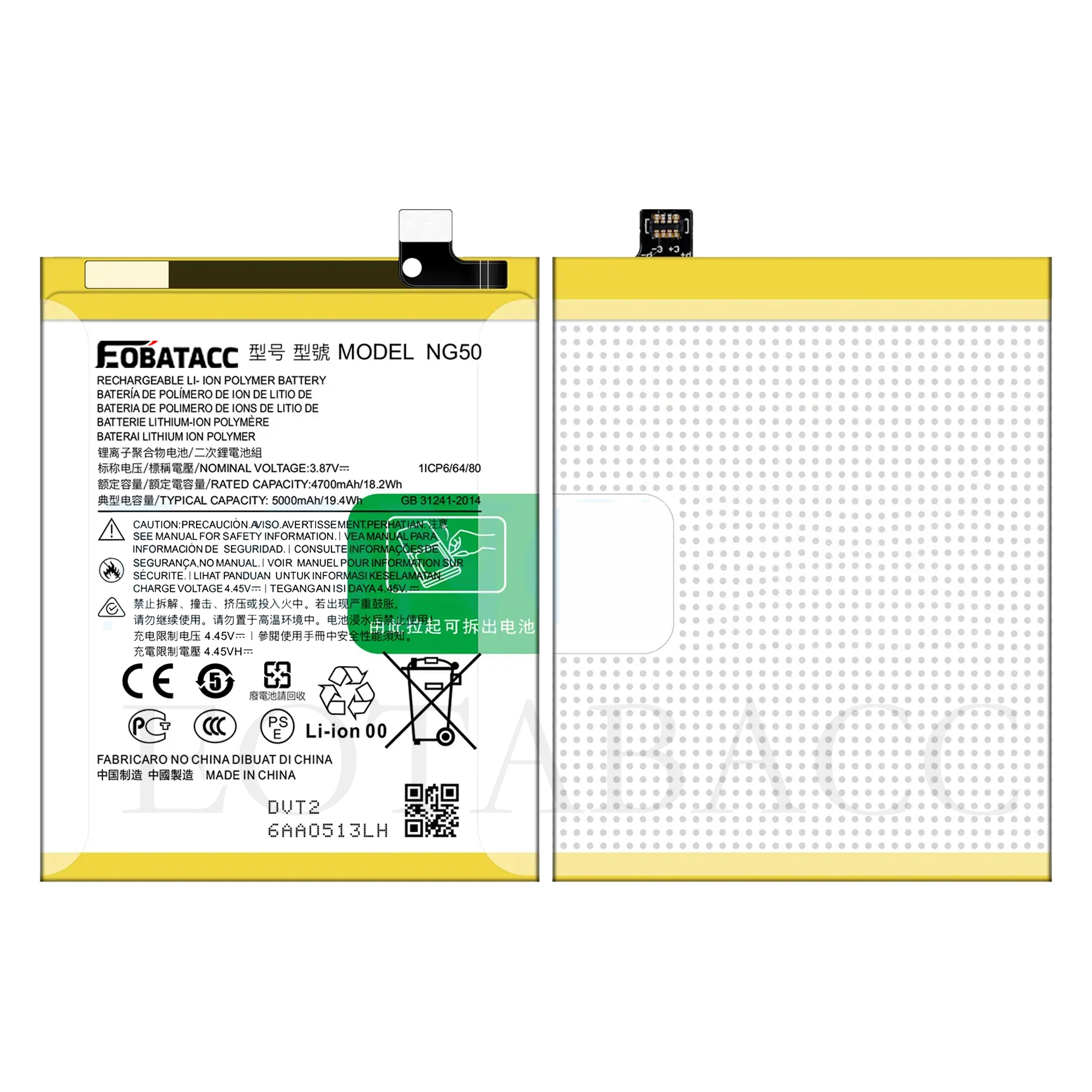 EOTABACC 100% New Original Battery NG50  For motorola G62/Moto G71 5G (XT2169-1)   Battery +Tools