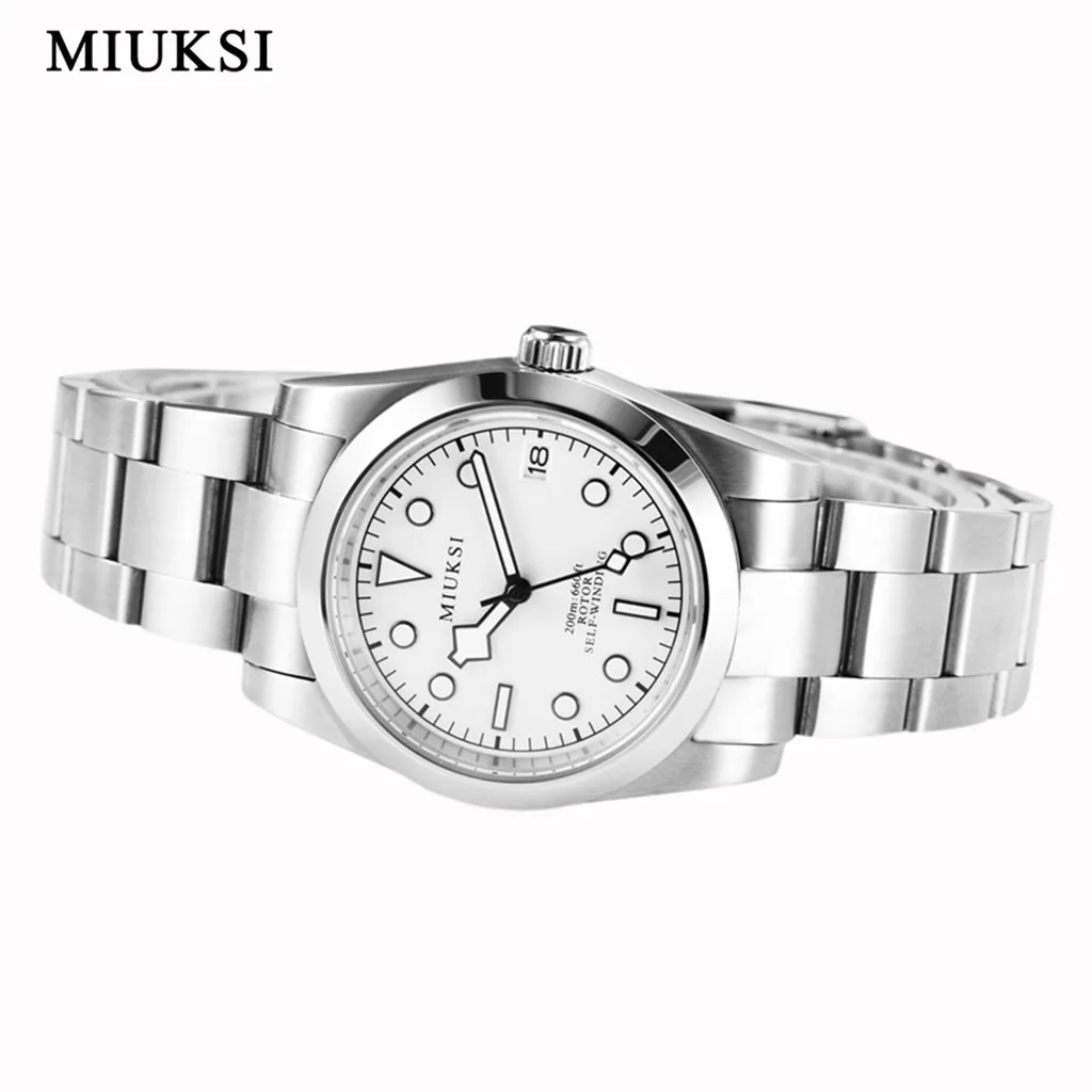 Miuksi 36mm 39mm NH35 Mechanical Watch For Men Watch Automatic Sapphire Stainless Steel Luxury Waterproof Wrist - view 4