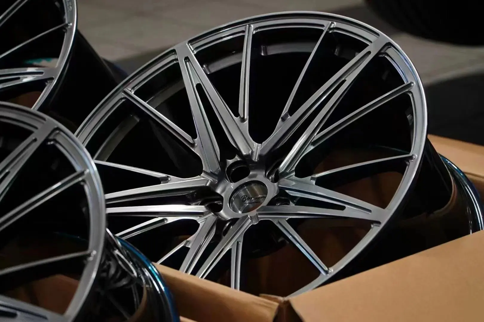 Borui Forged Wheel 16-22 Inch Deep Dish Car Rims Monoblock 5x112 Bronze Polished Rims For GR Supra A80 A90 Mx6