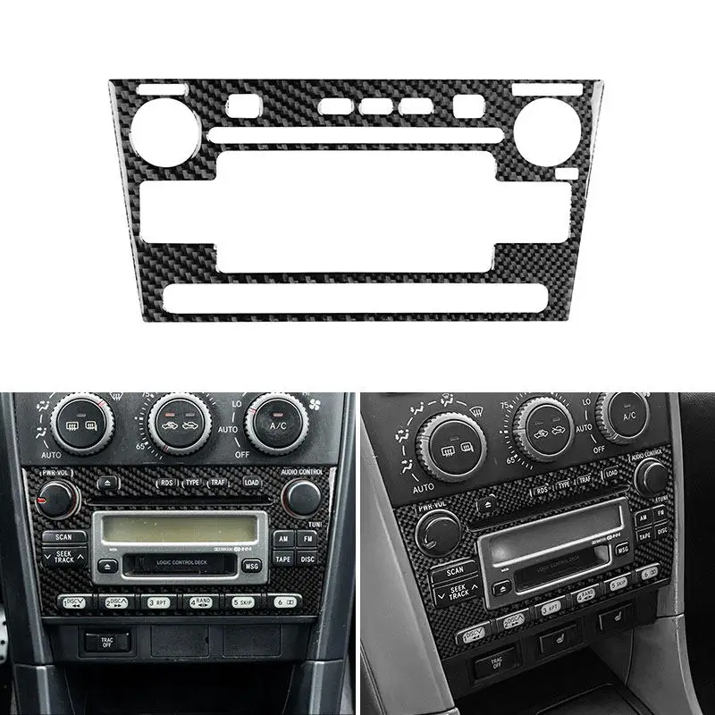 

For Lexus IS 300 1999 2000 2001 2002 2003 2004 2005 Car Interior Console Radio Voice AUDIO Control Panel Frame Trim Accessories