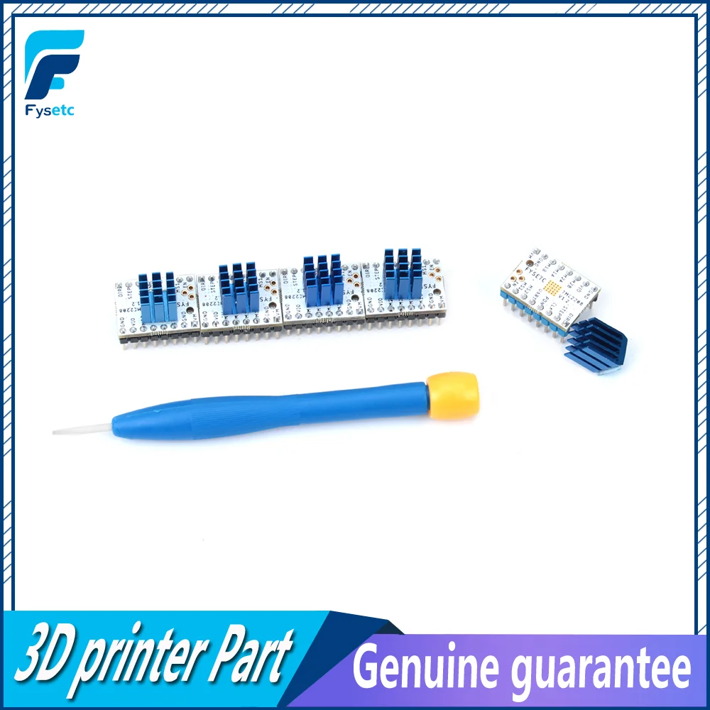 The latest version 5pcs TMC2209 V4.0 Stepping Motor Driver Step sticks Mute Driver 256 Microsteps Current 2.8A Peak VS TMC2208