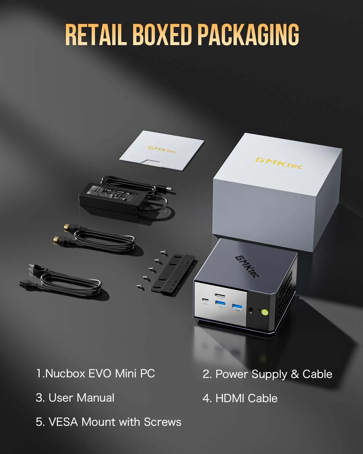 GMKtec EVO-X1 Mini PC Ryzen AI 9 HX370 32GB 1TB