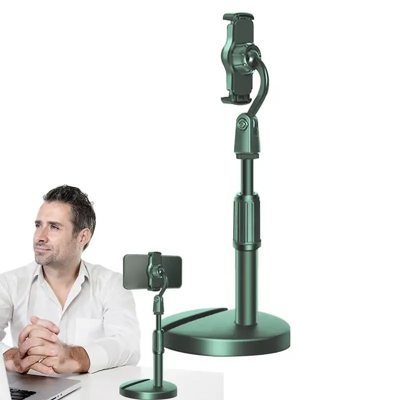 Desk Phone Recording Stand Flexible Phone Stand For Live Streaming Live Broadcast Device Lifting Holder For Most Tablets