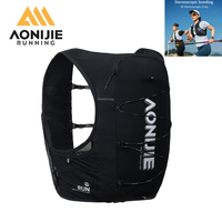 AONIJIE Hydration Pack 10L High Capacity Running Hydration Vest for Cross-Country,Hiking Mountaineering and Marathon C9116 Black