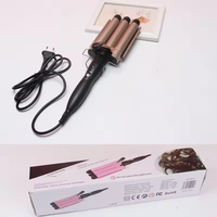 3 Barrel Curling Iron Wand Temperature Adjustable 5 Size Perm Splint Ceramic Triple Barrels Hair Waver Portable Hair Iron Curler