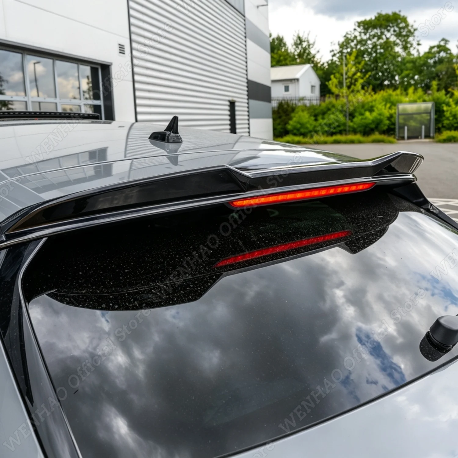Maxton Style Car Rear Trunk Roof Spoiler Wing For Volkswagen Arteon Shooting Brake Mk1 Facelift 2021-2026 Spoiler Cap Tuning