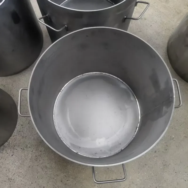 Pure Titanium Pot Acid Resistant Boiling Water Tank Custom Cutting Service Super Refined Factory Sales Titanium Bucket for