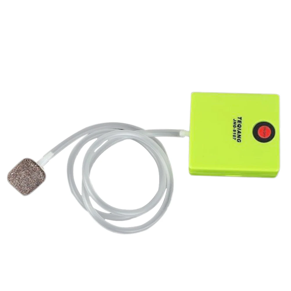 

Mini Portable Aquarium Oxygen For Fishing Live Seafood Transport 10Hr+ 2Xaa Batteries Light Stone Included Outdoor