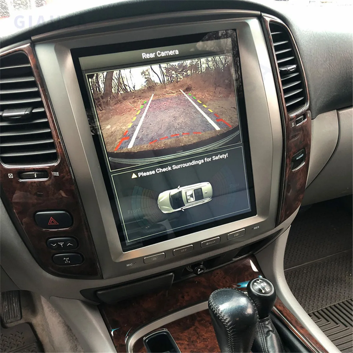 For Toyota Land Cruiser 100 LC100 For Lexus LX470 2002-2007 Android 13 Carplay Radio Player Car GPS Touch Screen Navi Multimedia