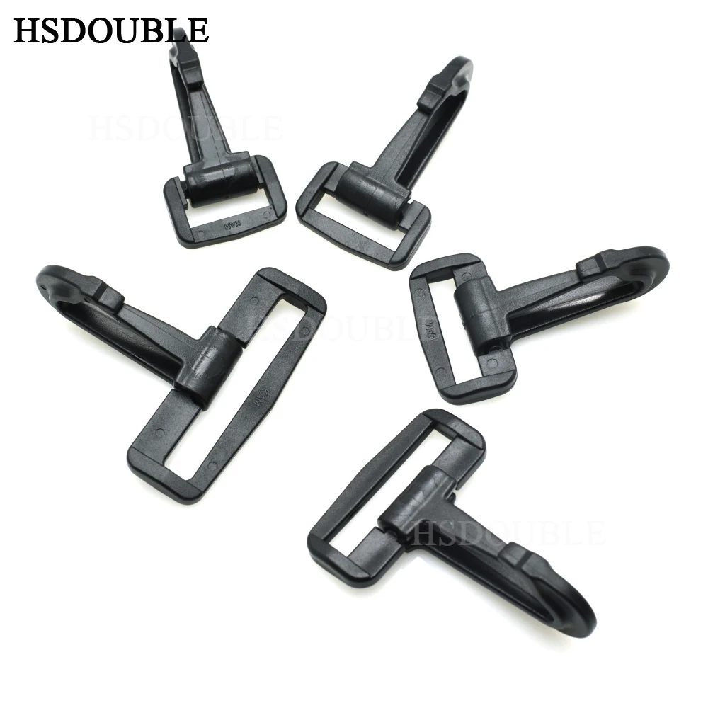 Plastic Snap Hooks Rocker Style For Backpack Strap Webbing 20mm 25mm 30mm 38mm 50mm