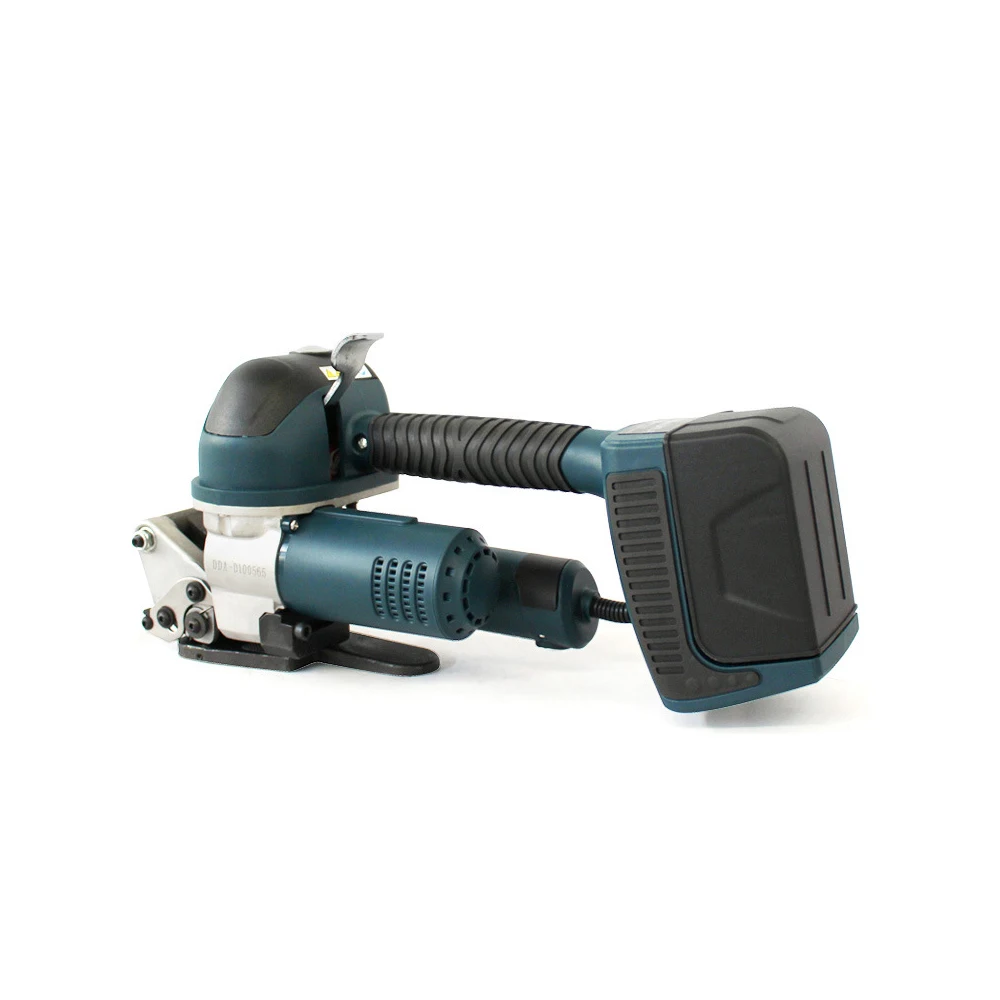 أداة الربط لتغليف النطاقات، DD19/25 المكبس الكهربائي المحمول القابل لإعادة الشحن آلة الربط الكرتون 5000N مكبس الطوب