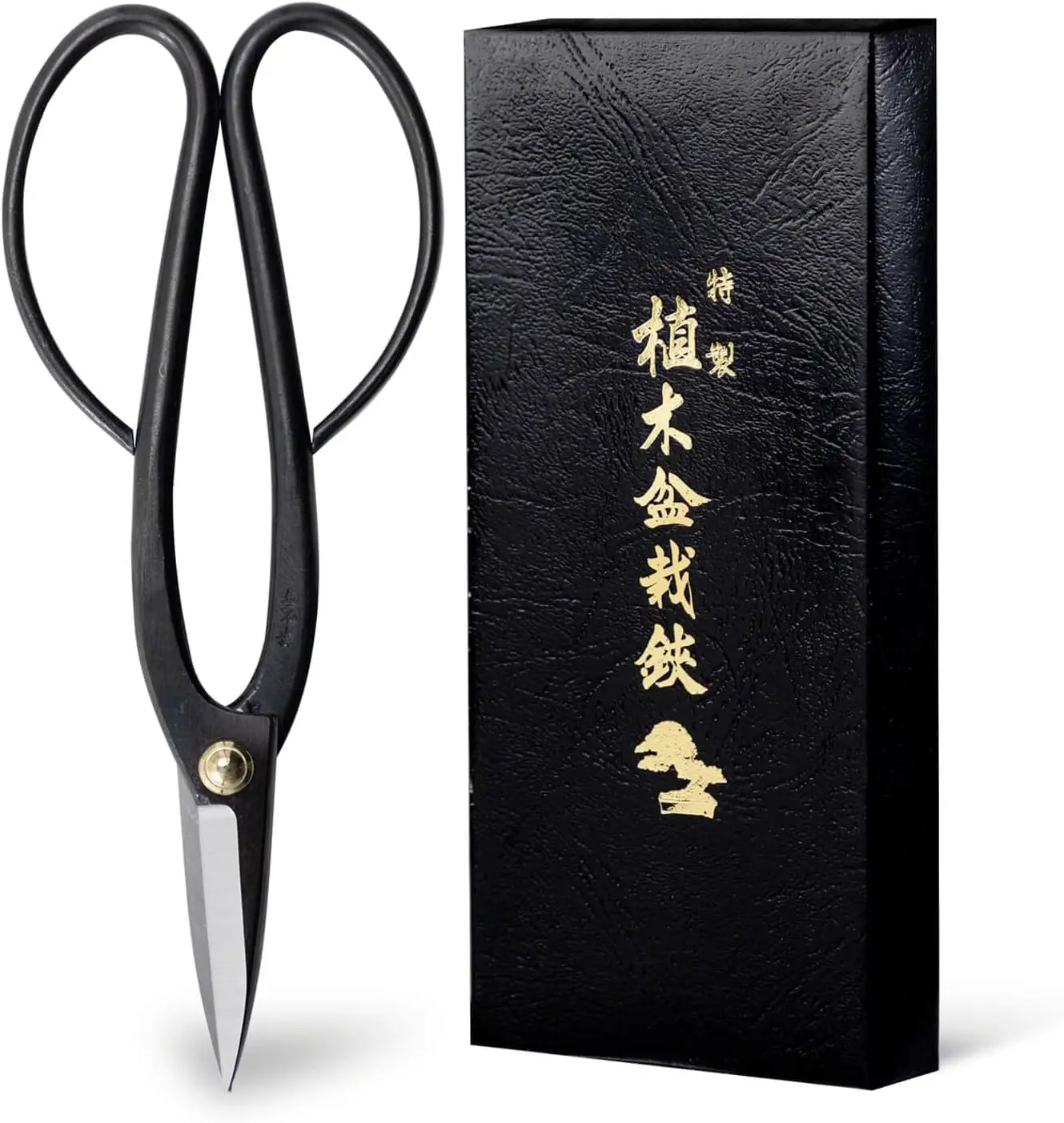 

Wazakura Ashinaga Bonsai Pruning Scissors 8Inch (200Mm) Made In Japan, Long Handle Bonsai Cutter In Carbon Steel, Rose Pruning