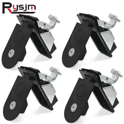 HD 1/4Pcs Compression Flush Mount Push Locks Latch RV Car Lock Recessed Mounted Compression Latch For Trailer Camper Toolbox