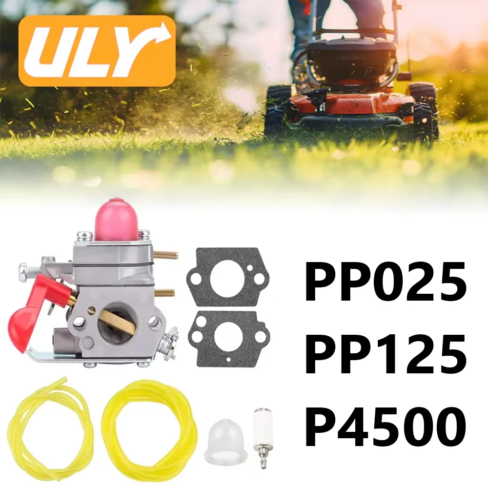 Carburador C1U-W19 para desbrozadora Poulan Pro 530071811 LE Featherlite PP025 PP125 P4500 PP258TP PP25E Trimmer Craftsman