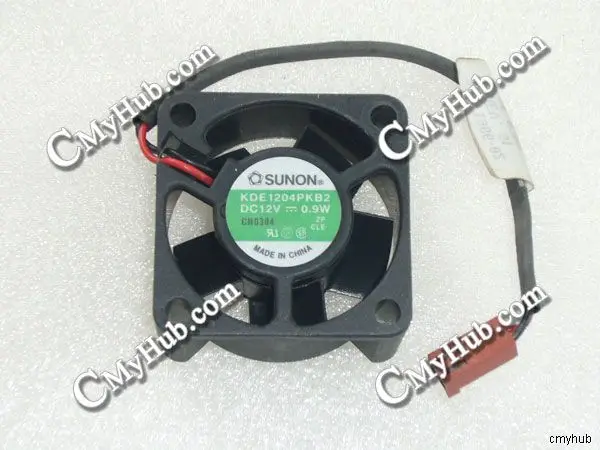 For SUNON KDE1204PKB2 DC12V 0.9W 4020 4CM 40MM 40X40X20MM 2pin Cooling Fan KDE1204PKB2