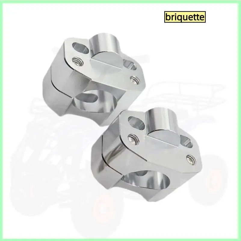 CNC Billet HandleBar Fat Bar Risers Mount Clamp Adaptor 22MM To 28MM For Pit Dirt Bike Racing Motorcycle Enduro Supermoto MX ATV