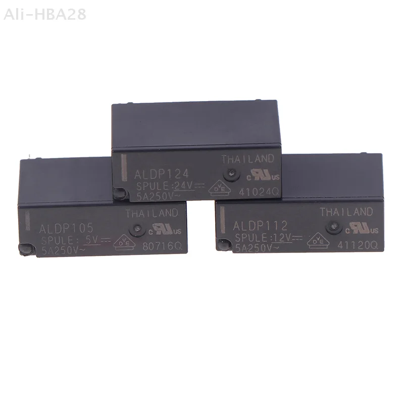 1pcs RELAY ALDP105 ALDP112 ALDP124 5V 12V 24V DC New And Original Power Relay For Home Appliances