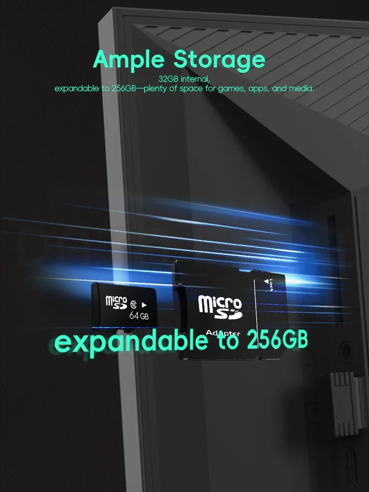 جهاز ألعاب محمول DATA FROG 1280P FHD وحدة تحكم ألعاب محمولة مدمجة في WiFi 64GB 15000 ألعاب كلاسيكية ريترو للترفيه #3