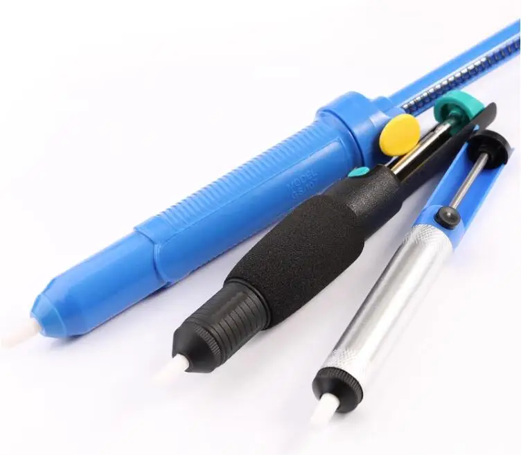 handy solder sucker half plastic Half aluminum large extension Tin suction pump Soldering iron and tin removal tool NO.TXF-2322