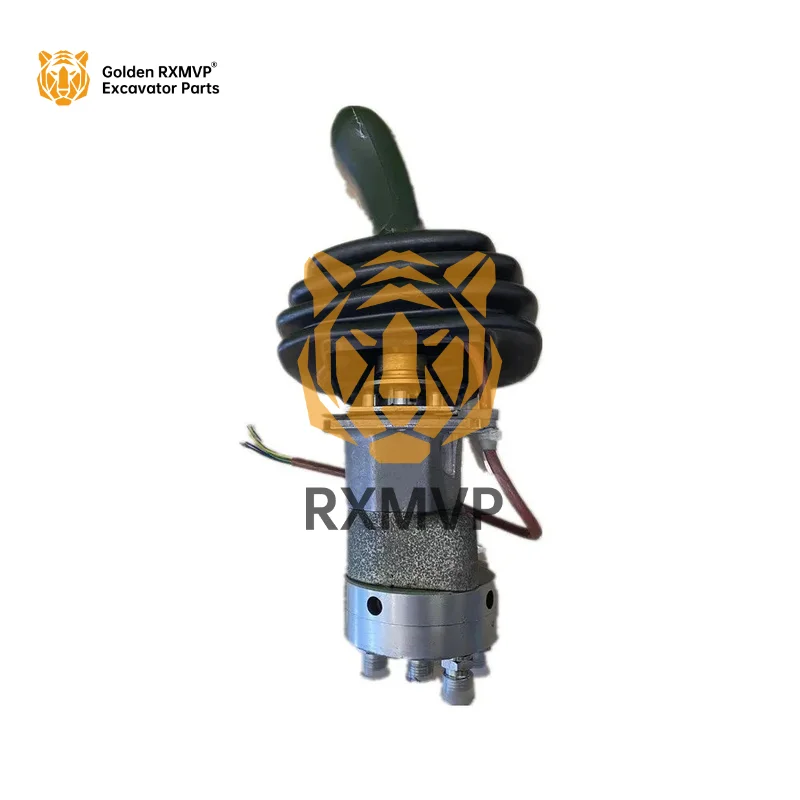 Skid Loader Parts Joystick Handle Pilot Valve 4TH6N E 122-10ST 43 M 01 4-button Joystick Assembly