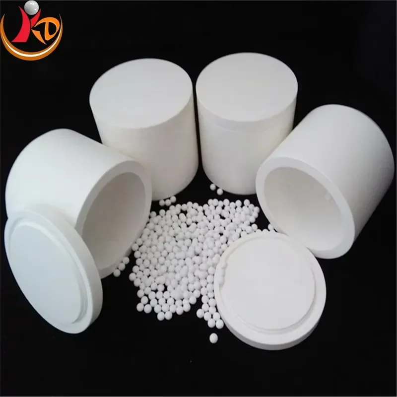 i High Purity 250ml 99% Alumina Ceramic Ball Mill Jar for Planetary Milling Machine Wear Resistant Grinding Pot for