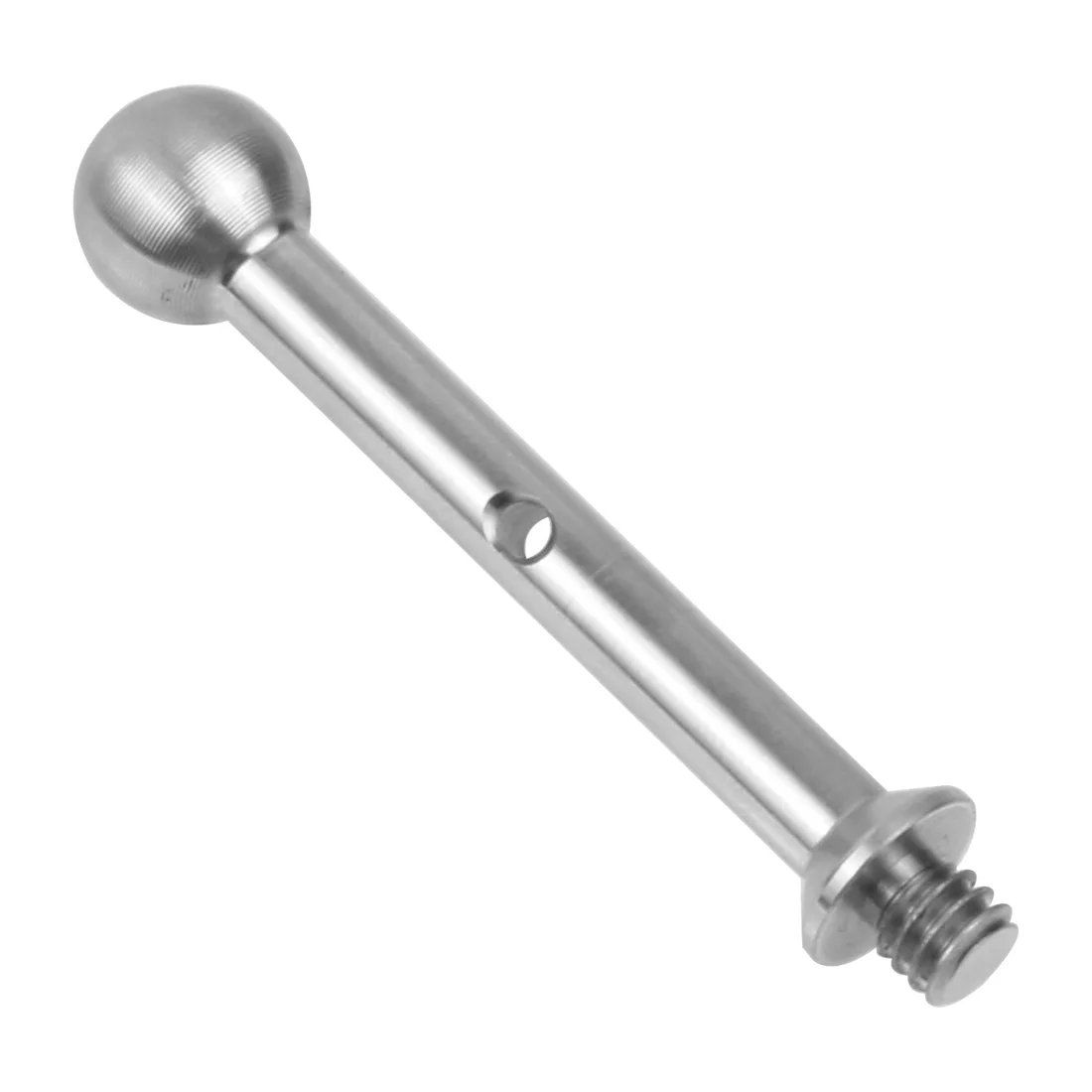 Edelstahl 12mm Doppelkopf Kugel bolzen 1/4 "Gewinde für Monitor klemme Hotshoe Kamera halterung Magic Arm Verlängerung stange – Detail 3