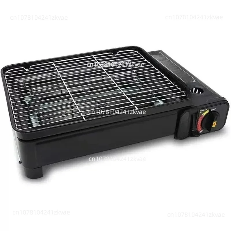 Multifunction Butane Gas Cooker, Portable Smokeless Barbecue Grill  Camping Tool