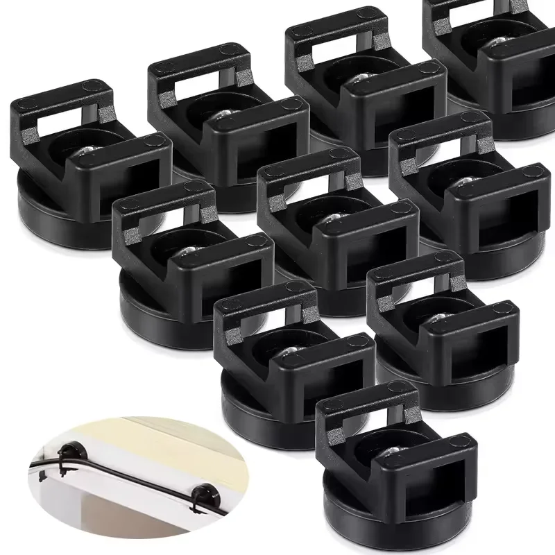 Support magnétique multifonctionnel pour serre-câbles 22/31/36/43mm – Supports magnétiques pour serre-câbles – Bases magnétiques robustes pour la gestion des câbles