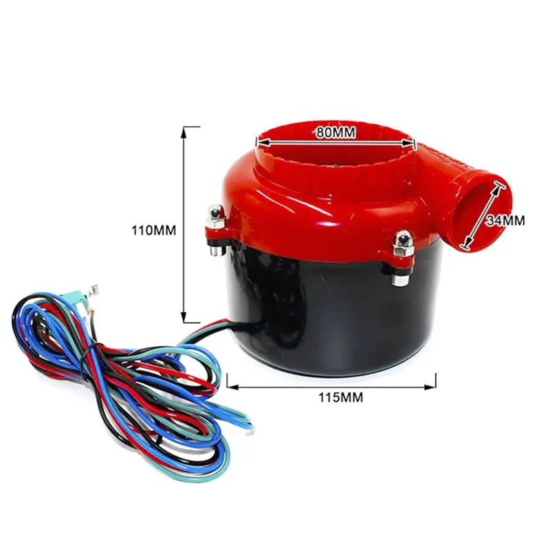 A30F-العالمي الإلكترونية توربو سيارة وهمية تفريغ صمام توربو تفجير صمام شفط طبيعي صمام تخفيف الضغط #6