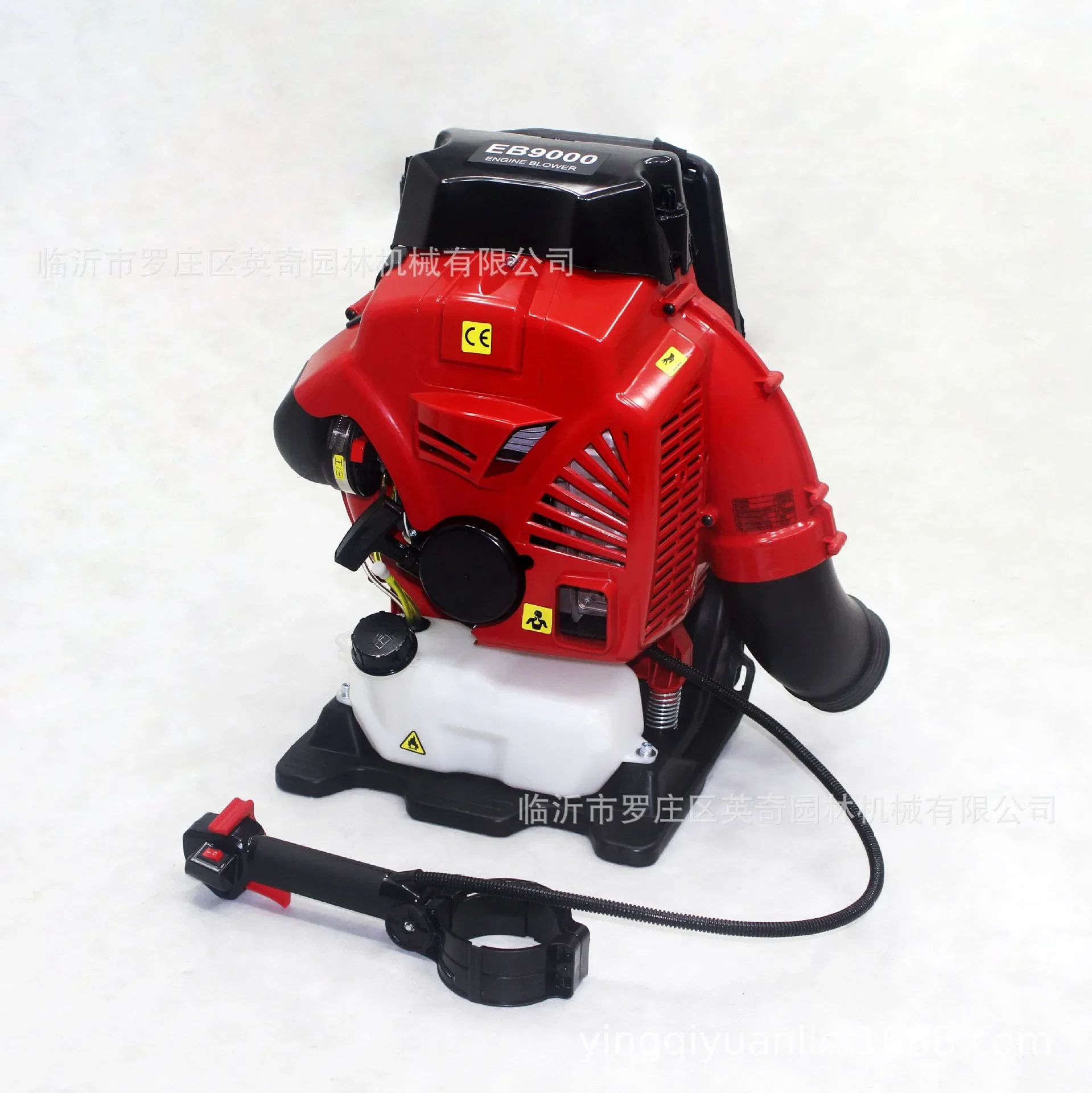 Gasoline Leaf Air Blower EB9000 Knapsack 79.2cc High Power 2.7Kw Two-Stroke Snow Blower Wireless Flat Air Duct Duster