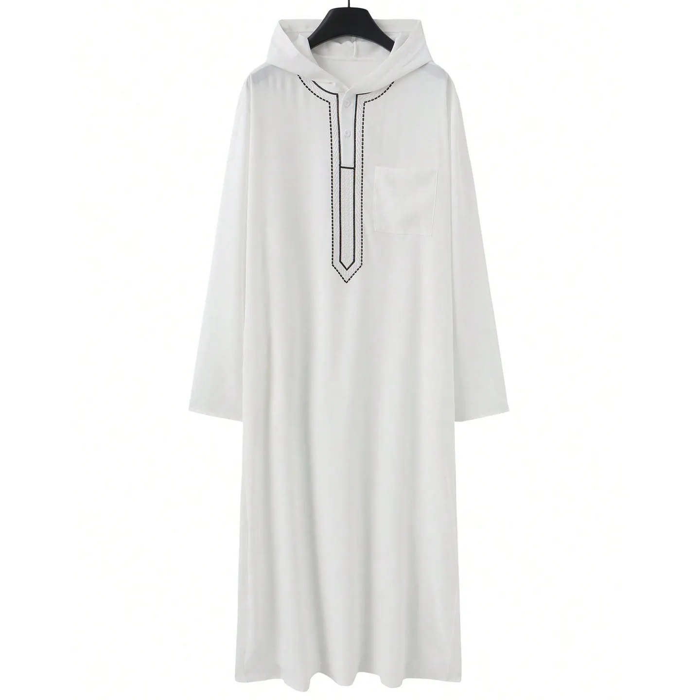 Hooded white a