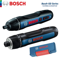 Bosch GO 3 Cordless Screwdriver 3.6V Rechargeable Electric Screw Driver 5Nm Multi-Function Drill Repairing Power Tools Kit GO 2