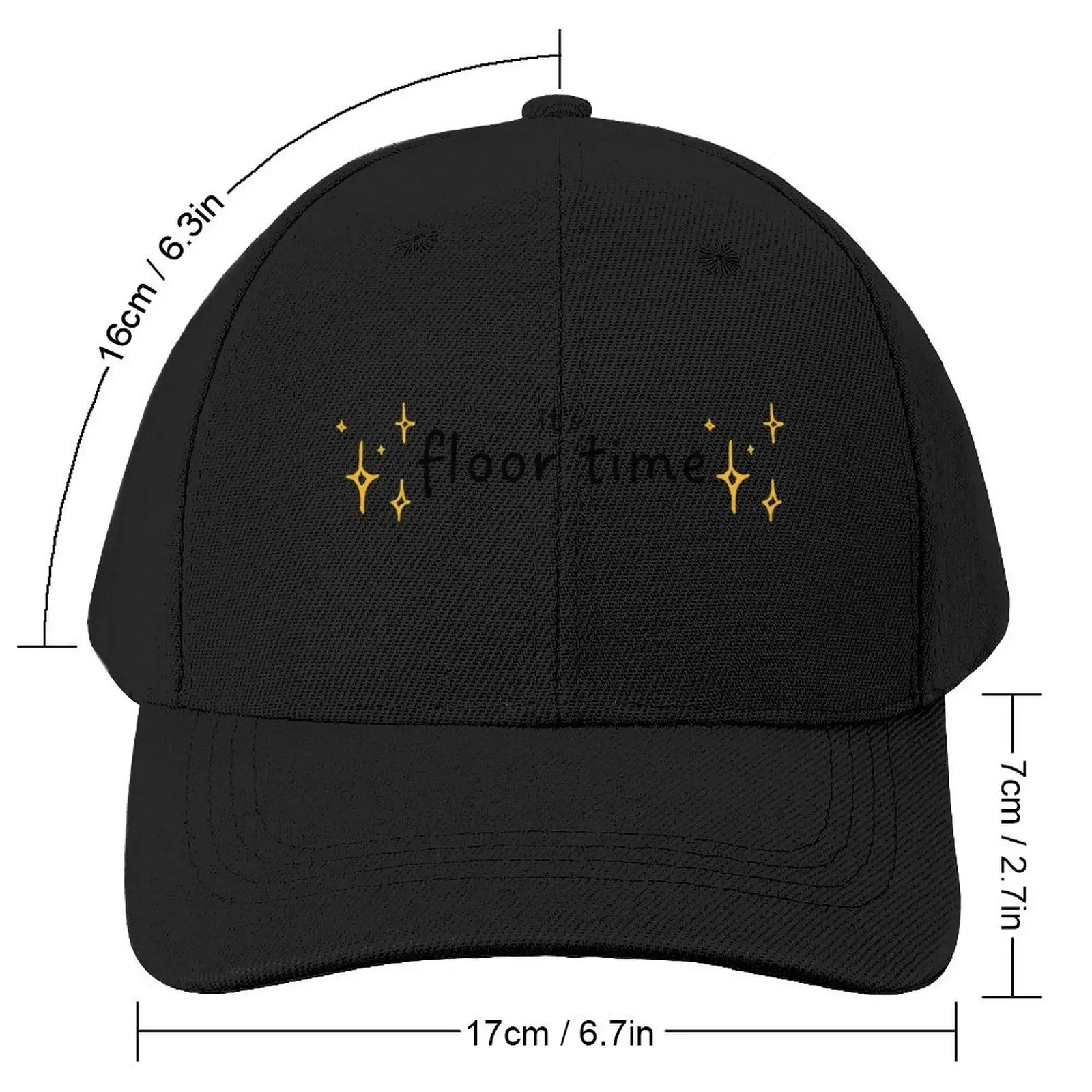 it's floor time Baseball Cap Rave Gentleman Hat Male Women's