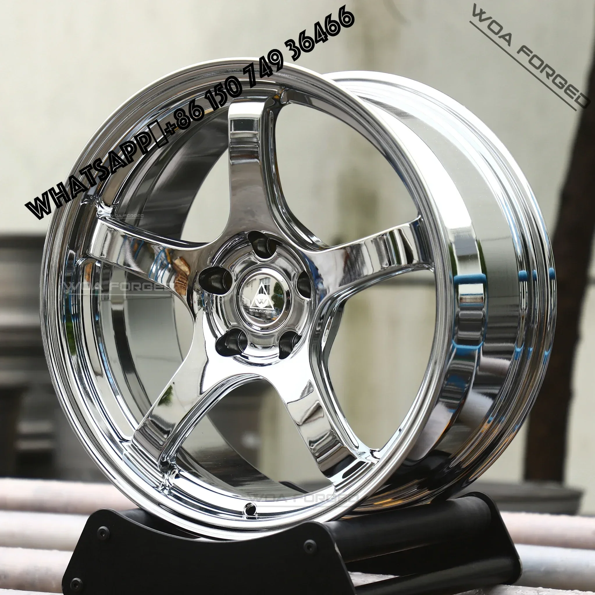 

6061-T6 For BMW F30 F10 Series 17-22 Inch Deep Dish Wheels Forged Alloy Rims Triple Chrome Plating Lightweight GT 35mm A