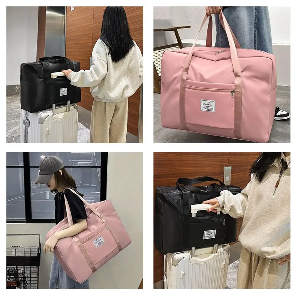 

Travel Packing Bag Large Capacity Shoulder Bag Oxford Bag Moving Bag Storage Luggage Bag Portable Aircraft Cloth Folding J8H7