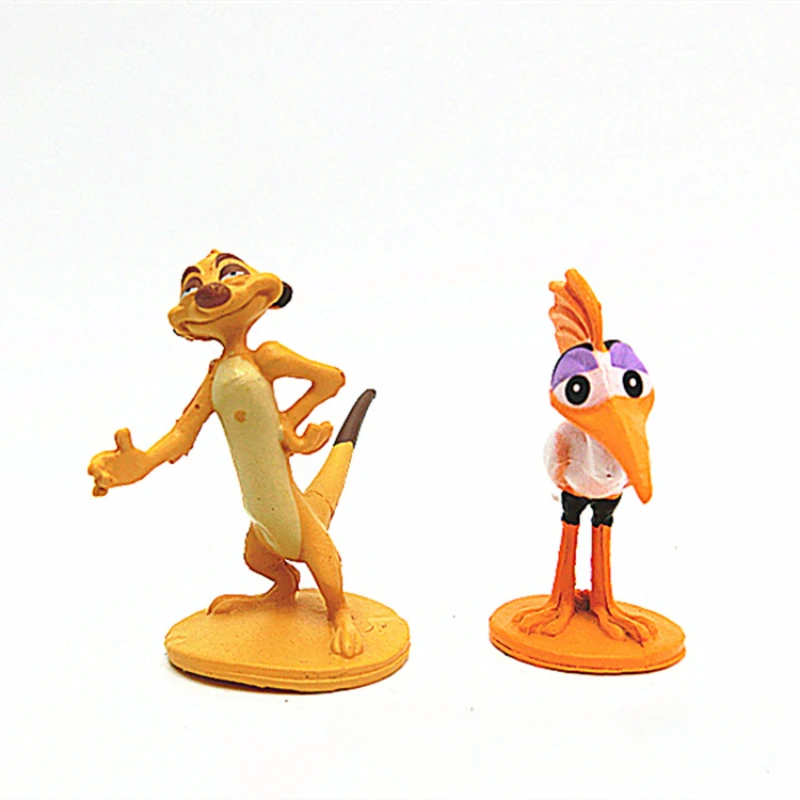 12pcs Cartoon The Lion Guard PVC Action Figures Bunga Beshte Fuli Ono The Lion Nala Timon Pumbaa Sarabi Sarafina Doll Toys Gift