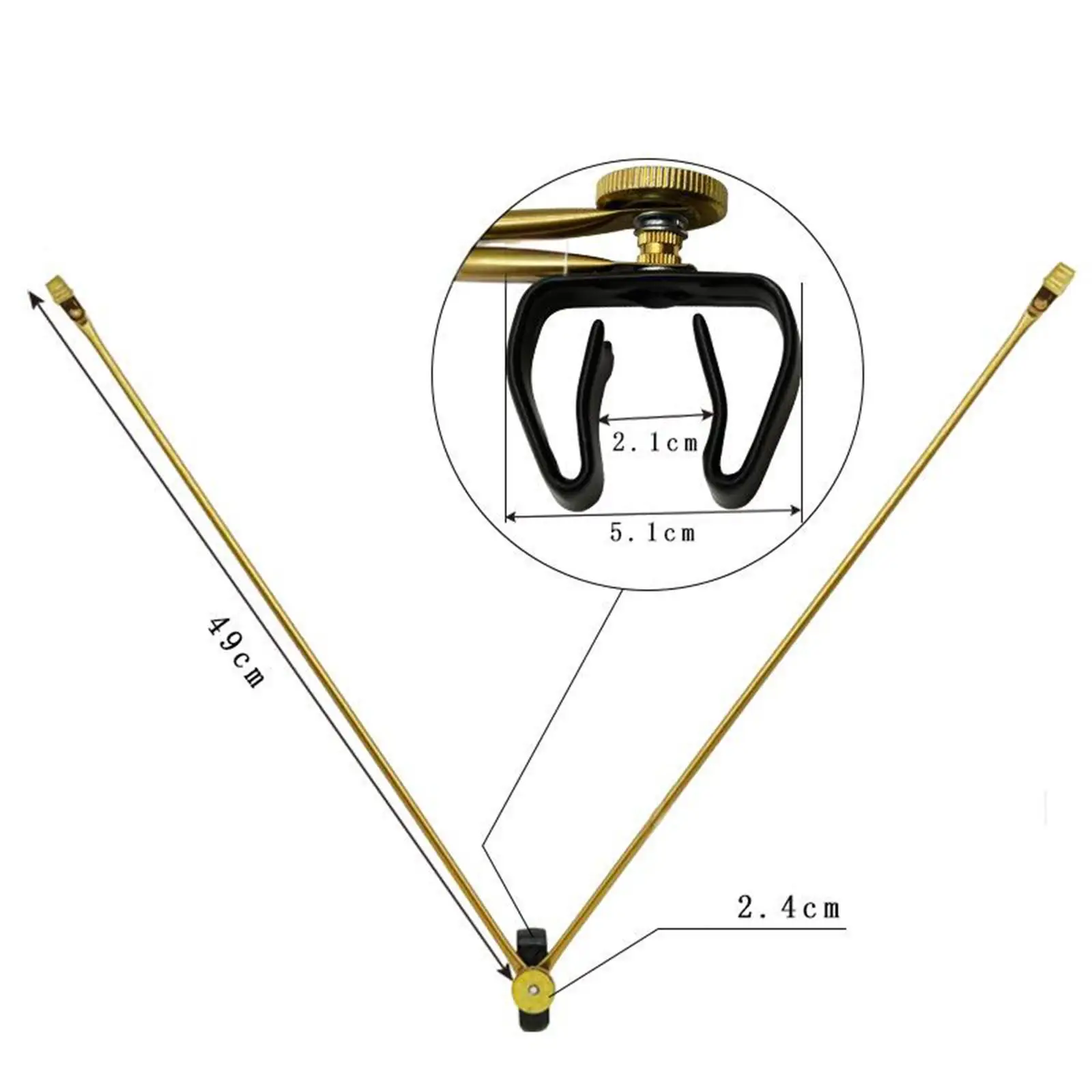 Steel Flagpole Holder 360 Degree Rotatable Indoor Flag Spreader Banner Support Adjustable Bracket for Cool Flags