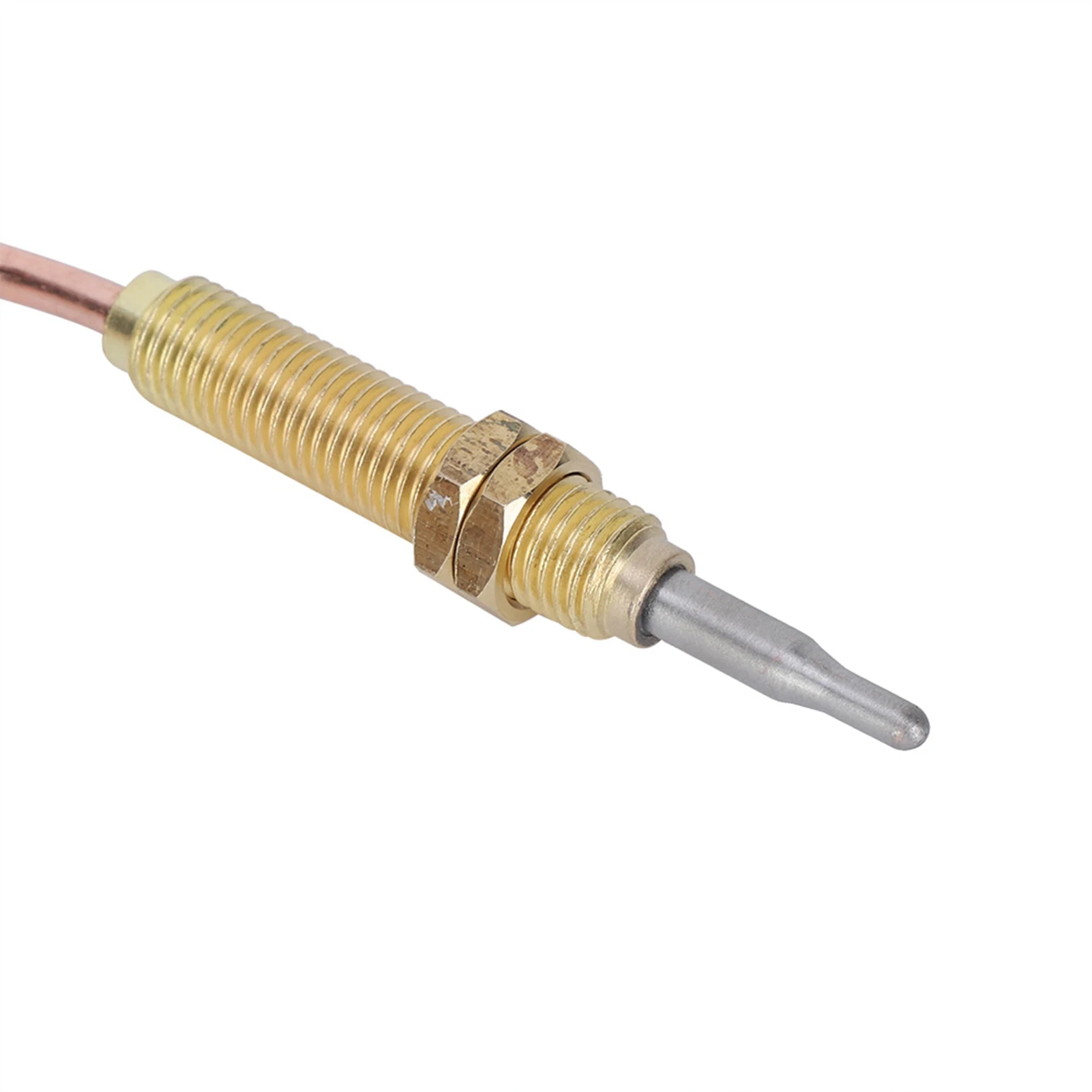 Imagen 6: Sonda termopar de Gas de calefacción de rosca M8, 600mm para chimenea, accesorios de parrilla de barbacoa, sonda termopar de rosca