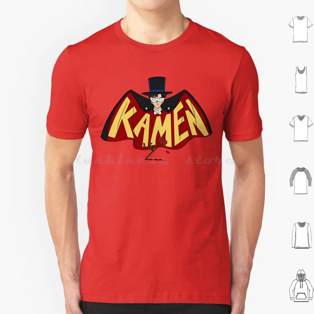 Retro Tuxedo Kamen Logo T Shirt Men Women Kids 6xl Tuxedo Tuxedo Kamen Pretty Guardian Mash Up Pop Culture Bruce Wayne Mamoru