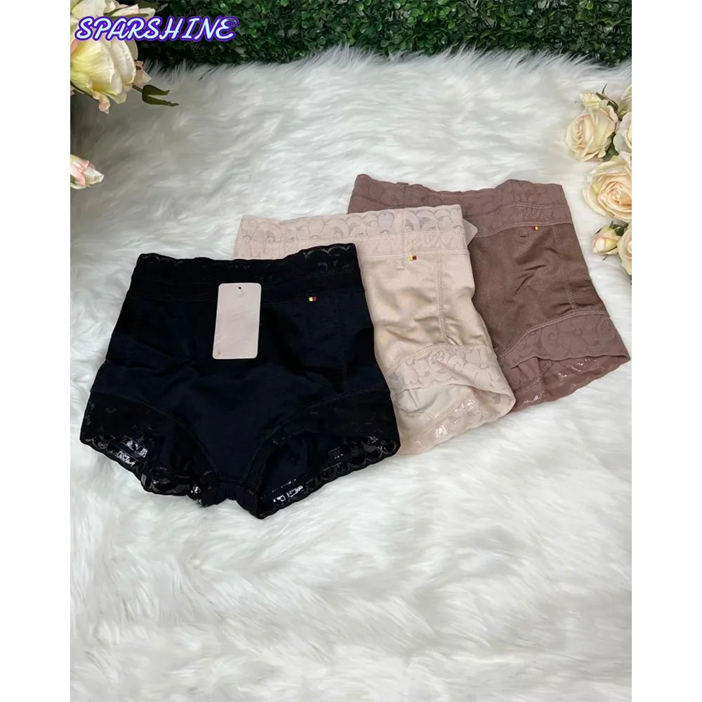 

Lace Seamless shaping underwear Low waisted hip lifting shapewear waist trainer postpartum repair abdominal control shorts