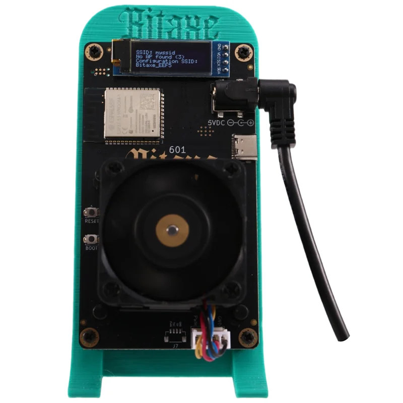 

Exquisite-Bitaxe Gamma 601 Solo Miner 1.2TH/S 1200GH/S 18W Asic Chip From Antminer S21 Pro Bitcoin BTC Miner With Stand