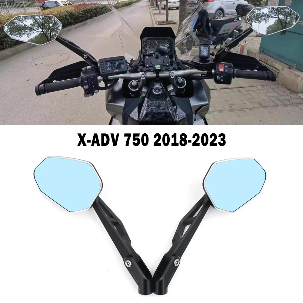 X-ADV 750 Motorcycle New Folding Rear Mirror for Honda XADV750 X ADV Accessories X-ADV750 CNC Aluminum 2018-2023 2022 2021